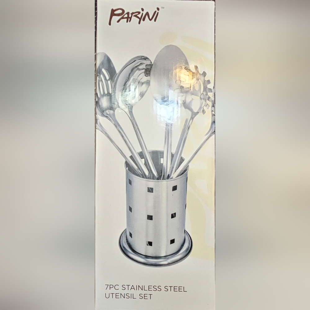 Silver Stainless Steel Utensil Set